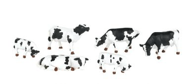 Cows -- Black & White pkg(6)