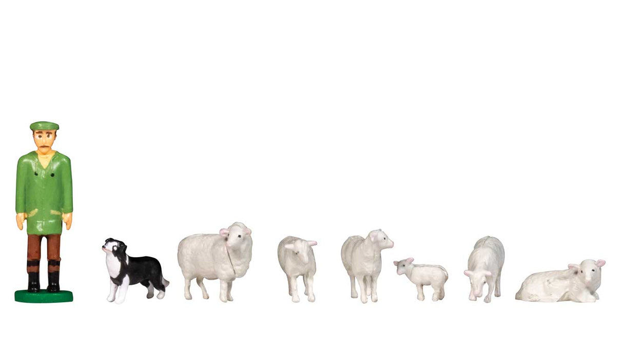 Farmer McColl, Sheepdog, Sheep