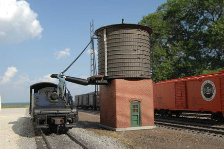 Branch Line Water Stop (Tower) - Scene Scapes(R) -- 2-3/8 x 3 x 4-1/2"  6 x 7.6 x 11.4cm-2