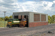 Double-Stall Engine House (Shed) - Scene Scapes(R) -- 13 x 6 x 4-1/4"  33 x 15.2 x 10.8cm