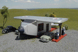 Airplane Gas Station -- Assembled - 6-1/8 x 6-3/4 x 2"  15.6 x 17.2 x 5.1cm-1