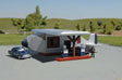 Airplane Gas Station - Roadside U.S.A. -- Assembled - 3-1/4 x 3-3/4 x 1"  8.3 x 9.5 x 2.5cm