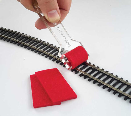 Hand-Held Track Cleaner -- For HO, N & On30 Scales