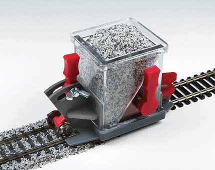 Ballast Spreader Car -- With Shutoff & Height Adjustment
