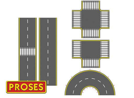 Asphalt Road Set