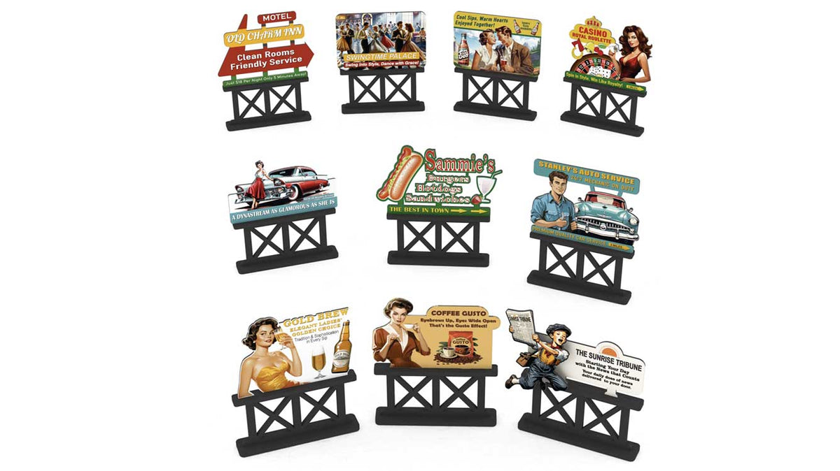 1950s Billboards - Kit -- pkg(10)