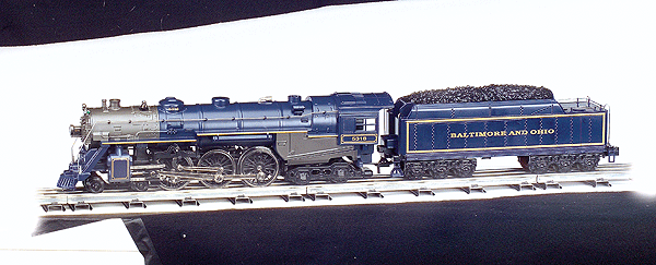 Scale 4-6-4 Hudson - 3-Rail w/Smoke, Whistle & Bell - Williams(TM) -- Baltimore & Ohio