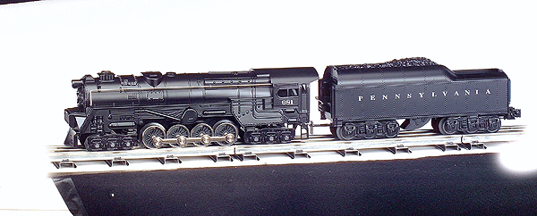 S-2 6-8-6 Turbine - 3-Rail w/Smoke, Whistle & Bell - Williams Golden Memorie -- Pennsylvania #681