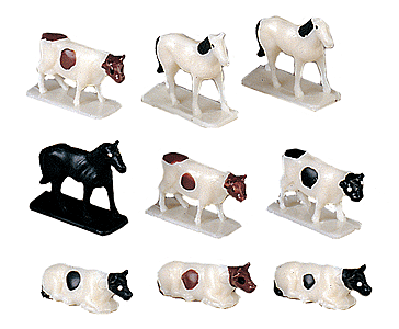 Cow & Horse Assortment pkg(12)