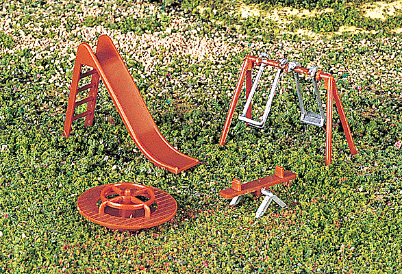 Playground Equipment -- 4 Piece Set