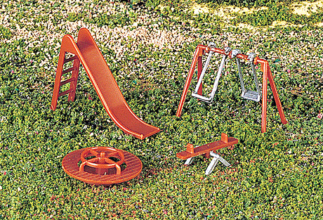 Playground Equipment -- 4 Piece Set