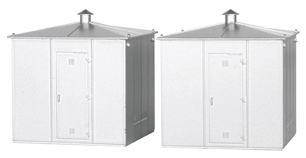Trackside Equipment Buildings -- Kit - pkg(2)