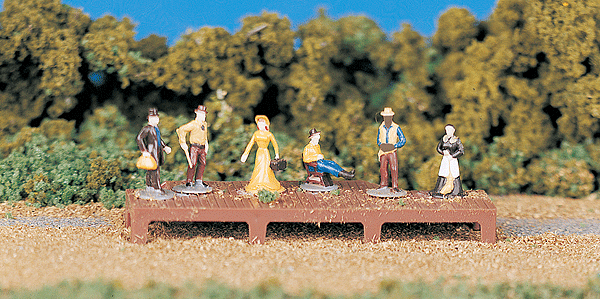 Figures -- Old West People pkg(6)