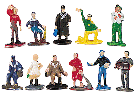 Assorted Figures -- Figure Set #2 pkg(12)