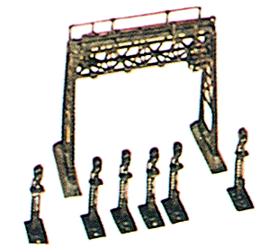 Signal Bridge & 6 Signals pkg(7)