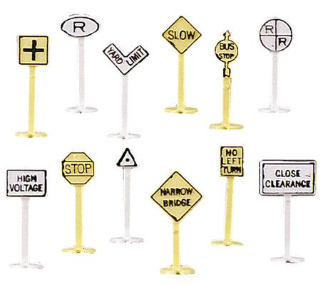 Railroad & Street Signs pkg(24)-2