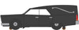 Station Wagon Hearse - 3-Rail - Williams E-Z Street(R) -- Black