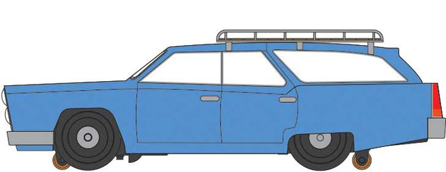 Station Wagon - 3-Rail - Williams E-Z Street(R) -- Blue