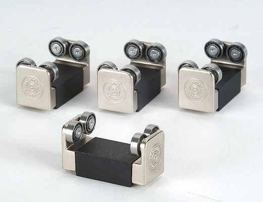 Display/Test Stand Rollers - E-Z Riders(TM) -- Rolling with Ball Bearings for Powered Axles pkg(4)-1