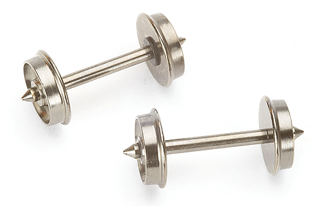 Flat-Back Wheelsets - E-Z Track(R) -- 33" pkg(12)