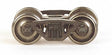 Barber-Bettendorf Friction-Bearing Trucks with Metal Wheels -- 1 Pair