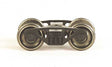 Barber S2 100-Ton Roller-Bearing Trucks with Metal Wheels -- 1 Pair