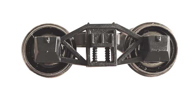 Old-Time Arch-Bar Friction-Bearing Trucks with Metal Wheels -- 1 Pair