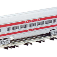 Williams(TM) by Bachmann, Golden Memories(R) Alum Streamliner Passenger Add- -- Santa Fe; Includes: Coach & Vista-Dome (60')