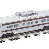 Williams(TM) by Bachmann, Golden Memories(R) Alum Streamliner 4-Car Passenge -- Canadian Pacific; Includes: 3 Vista-Domes & Observation (60')