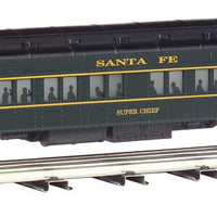 Williams(TM) by Bachmann, Heavyweights 4-Car Passenger Set (72'Scale) -- Santa Fe, Includes: Baggage, 2 Pullmans, & Observation Car
