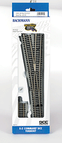 Decoder-Equipped Nickel Silver E-Z Track(R) Turnout -- #5 Wye