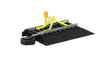 Track Bumper with Flashing LED - Steel Alloy Rail, Black Roadbed E-Z Track(R