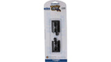 E-Z Track(R) w/Steel Rail & Black Roadbed -- Hayes Wheel Stops (Track Bumpers) pkg(2)-2