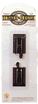 E-Z Track(R) w/Steel Rail & Black Roadbed -- Hayes Wheel Stops (Track Bumpers) pkg(2)-1