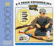 Expander Set - E-Z Track(R) -- Steel Rail & Black Roadbed-1