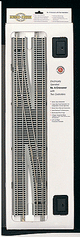 E-Z Track(R) w/Nickel Silver Rail & Gray Roadbed -- #6 Right Hand Remote Crossover Turnout-1