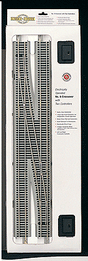 E-Z Track(R) w/Nickel Silver Rail & Gray Roadbed -- #6 Right Hand Remote Crossover Turnout-1