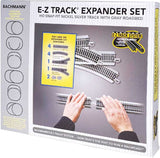 Expander Set - E-Z Track(R) -- Nickel-Silver Rail & Gray Roadbed-2