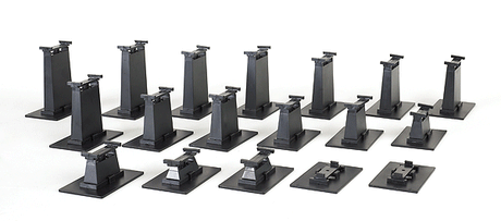 Graduated Pier Set - E-Z Track(R) -- 18 Pieces