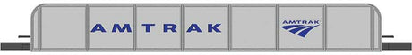 Girder Bridge - E-Z Track(R) - Assembled -- Amtrak (silver, blue)