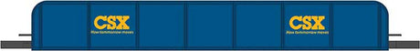 Girder Bridge - E-Z Track(R) - Assembled -- CSX Transporation (blue, yellow)