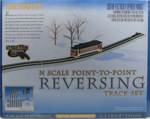 Auto-Reversing System - E-Z Track(R) -- Nickel Silver Rail & Gray Roadbed-1