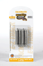 E-Z Track(R) w/Nickel Silver Rail & Gray Roadbed -- 19" Radius Curve Half Section pkg(6)