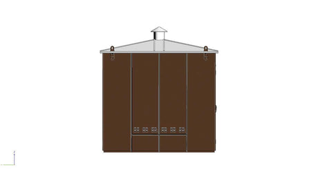 Trackside Turnout Decoder -- With Electrical Cabinet Housing