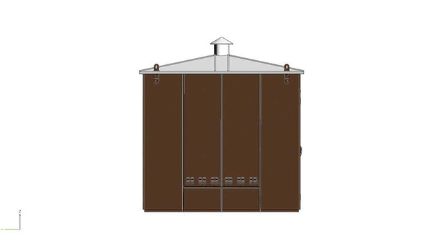 Trackside Turnout Decoder -- With Electrical Cabinet Housing