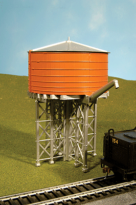 Plasticville Built-Up Building -- Water Tower