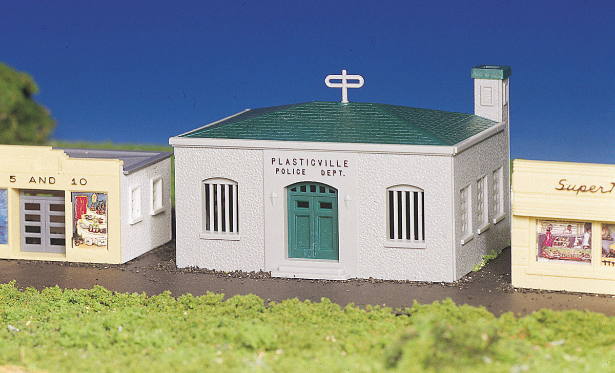 Plasticville Classic Kit - Police Station-2