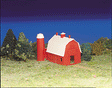 Plasticville Classic Kit - Barn -- 2-1/2 x 3-1/2"  6.4 x 9cm-1