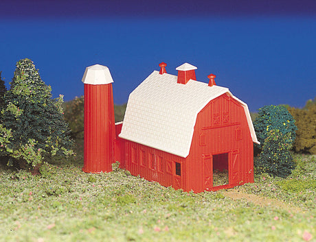 Plasticville Classic Kit - Barn -- 2-1/2 x 3-1/2"  6.4 x 9cm-2