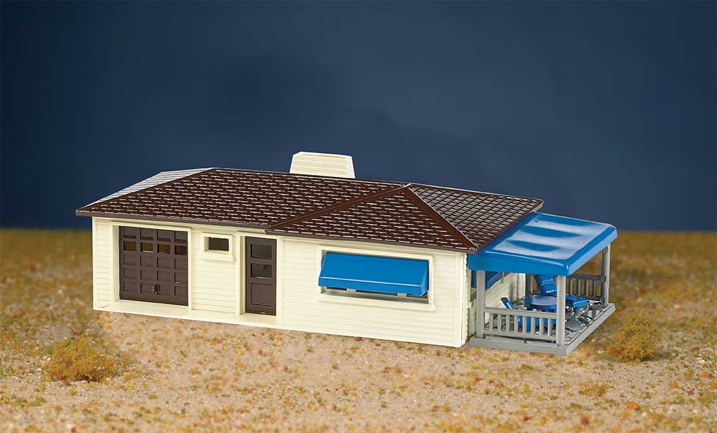 Ranch House -- Kit - 5-1/2 x 1-1/2 x 2-1/2"  14 x 3.8 x 6.4cm